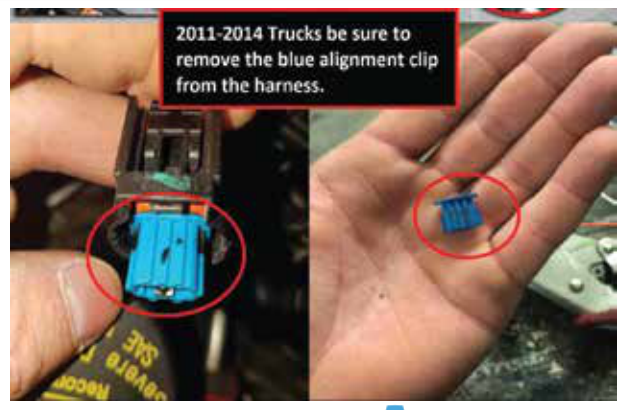 Unplug the sensor and cut back the sheathing