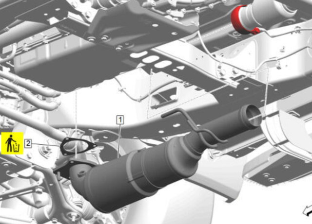 Remove the catalytic converter
