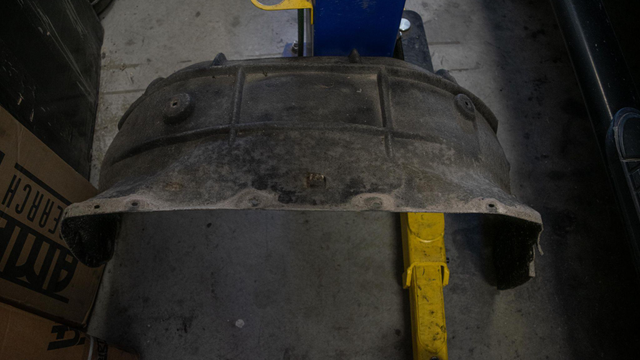 Remove the fender liner and soak the turbo and downpipe bolts