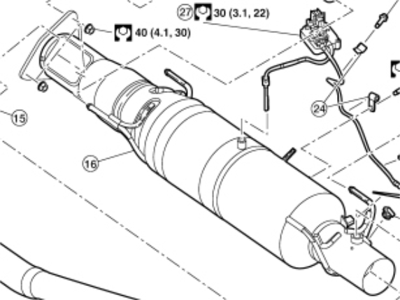 Remove the catalyst assembly