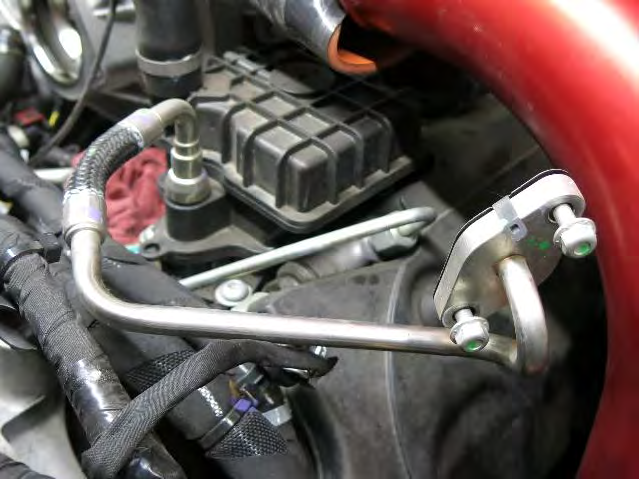 Start the turbo removal: intercooler boot and PCV hardline