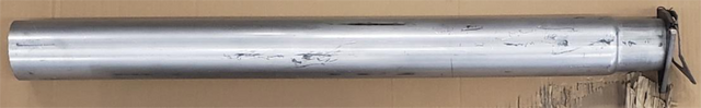 Bolt the straight pipe to the downpipe