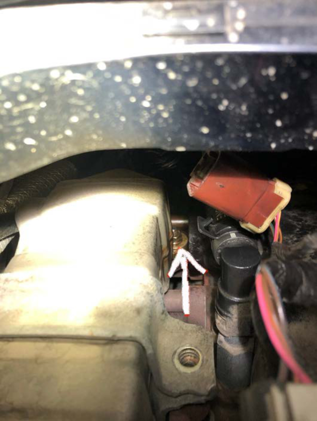 Find the two rear 15mm nuts