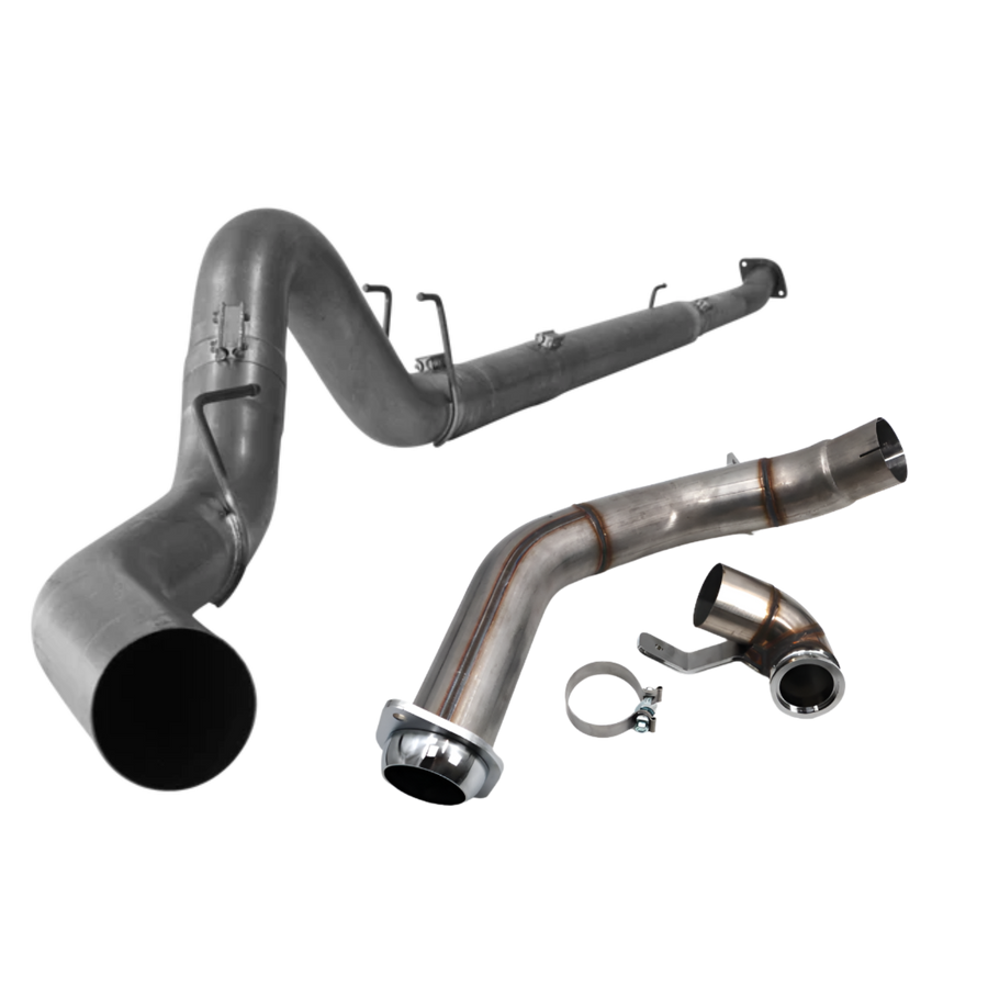 2023-2026 Power Stroke Delete Pipe / Full Exhaust System + Downpipe 6.7L Ford F-250/F-350 Super Duty
