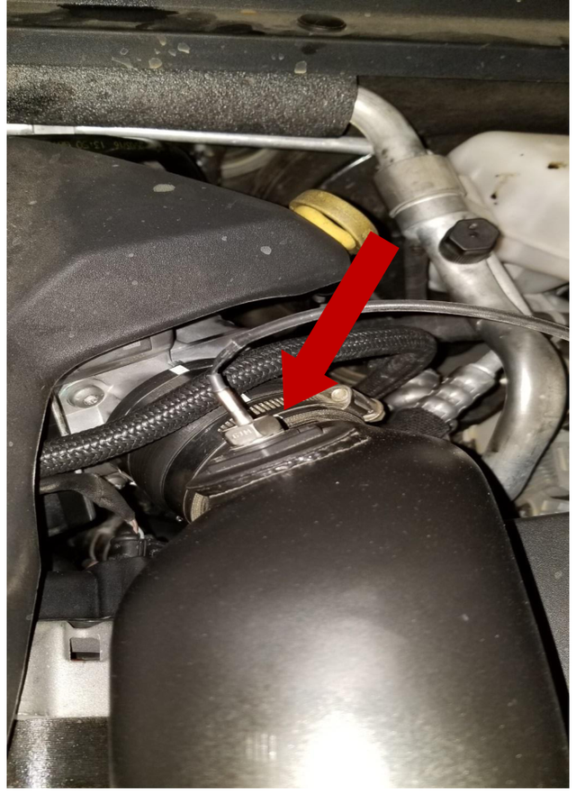 Remove the intake air temperature sensor