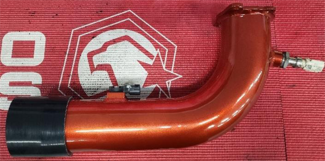 Fit the air outlet tube and 3" coupler, loose