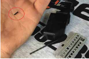 Feed the switch harness through the firewall and open pins 11 and 35