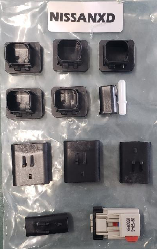 Cap and bag the connectors
