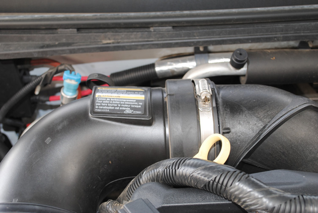 Remove the intake tube