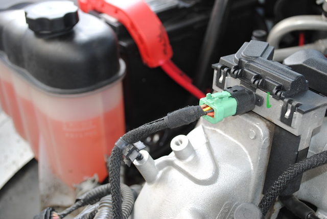Reconnect the heater grid wire