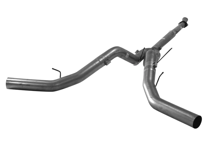 2011-2019 Power Stroke 5" Downpipe Back Duel Exhaust System 6.7L Ford F-250/F-350 Super Duty