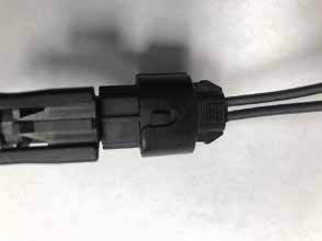 Connect the plug to the factory harness