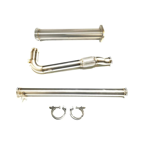 2020-2023 EcoDiesel 304 Stainless DPF Delete Pipe 3.0L EXF Gladiator JT 3.0L EcoDiesel