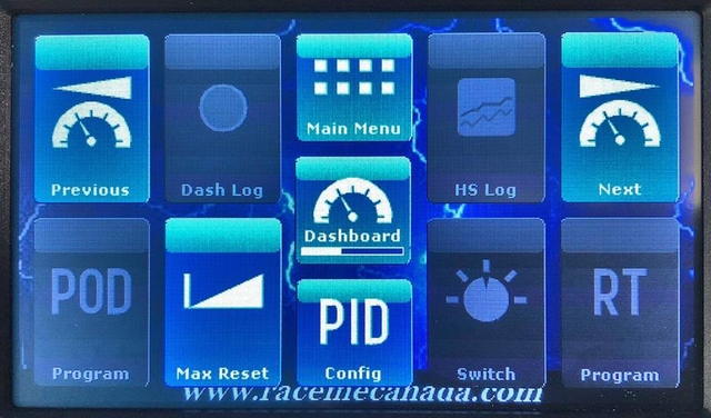 Open PID Config on the tuner