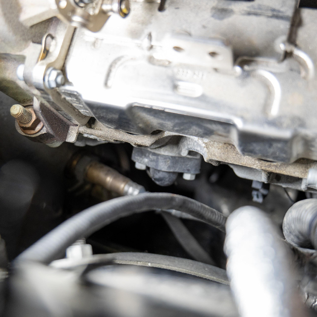 Remove both coolant lines from the EGR and free the feed pipe