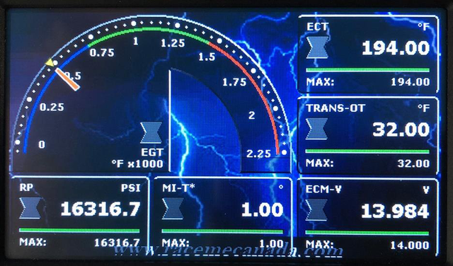 Select RACEME EGT SENSOR TEMP